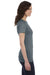 Bella + Canvas 6004 Womens The Favorite Short Sleeve Crewneck T-Shirt Heather Slate Grey Side
