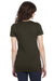 Bella + Canvas 6004 Womens The Favorite Short Sleeve Crewneck T-Shirt Army Green Back