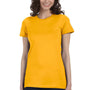 Bella + Canvas Womens The Favorite Short Sleeve Crewneck T-Shirt - Gold