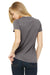 Bella + Canvas 6004 Womens The Favorite Short Sleeve Crewneck T-Shirt Storm Grey Back