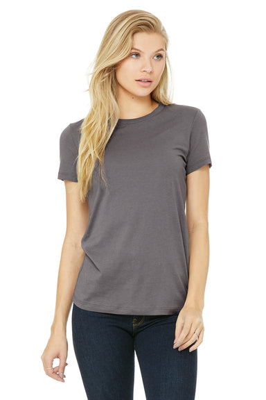 Bella + Canvas 6004 Womens The Favorite Short Sleeve Crewneck T-Shirt Storm Grey Front
