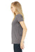 Bella + Canvas 6004 Womens The Favorite Short Sleeve Crewneck T-Shirt Storm Grey Side