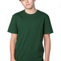 Threadfast Apparel Youth Ultimate Short Sleeve Crewneck T-Shirt - Forest Green