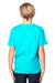 Threadfast Apparel 600A Youth Ultimate Short Sleeve Crewneck T-Shirt Pacific Blue Back