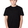 Threadfast Apparel Youth Ultimate Short Sleeve Crewneck T-Shirt - Black