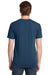 Next Level 6010 Mens Jersey Short Sleeve Crewneck T-Shirt Indigo Blue Back