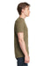 Next Level 6010 Mens Jersey Short Sleeve Crewneck T-Shirt Military Green Side