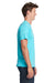 Next Level 6010 Jersey Short Sleeve Crewneck T-Shirt Tahiti Blue Side