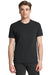 Next Level 6010 Mens Jersey Short Sleeve Crewneck T-Shirt Black Front