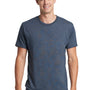 Next Level Mens Jersey Short Sleeve Crewneck T-Shirt - Vintage Navy Blue