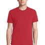 Next Level Mens Jersey Short Sleeve Crewneck T-Shirt - Vintage Red