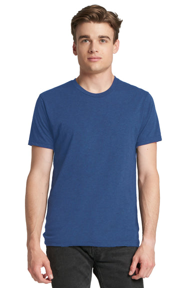Next Level 6010 Mens Jersey Short Sleeve Crewneck T-Shirt Royal Blue Front