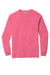 Comfort Colors 6014/C6014 Mens Long Sleeve Crewneck T-Shirt Crunchberry Pink Flat Front
