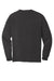 Comfort Colors 6014/C6014 Mens Long Sleeve Crewneck T-Shirt Graphite Grey Flat Back