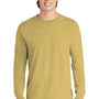 Comfort Colors Mens Long Sleeve Crewneck T-Shirt - Mustard Yellow