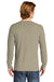 Comfort Colors 6014/C6014 Mens Long Sleeve Crewneck T-Shirt Sandstone Back