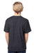 Threadfast Apparel 602A Youth Short Sleeve Crewneck T-Shirt Black Back