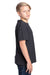 Threadfast Apparel 602A Youth Short Sleeve Crewneck T-Shirt Black Side