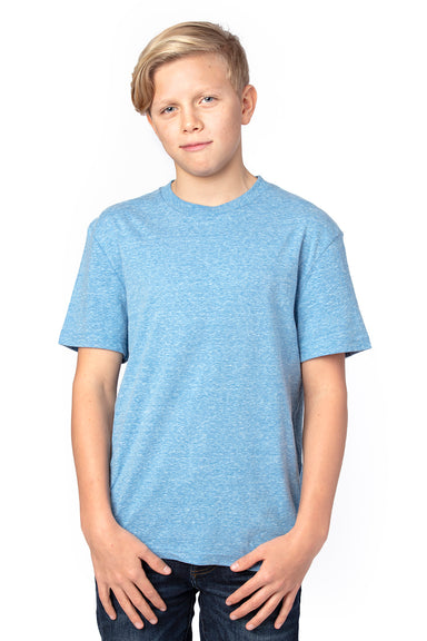 Threadfast Apparel 602A Youth Short Sleeve Crewneck T-Shirt Royal Blue Front