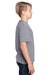 Threadfast Apparel 602A Youth Short Sleeve Crewneck T-Shirt Grey Side
