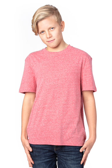 Threadfast Apparel 602A Youth Short Sleeve Crewneck T-Shirt Red Front