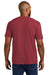 Comfort Colors Mens Short Sleeve Crewneck T-Shirt w/ Pocket Chili Red Back