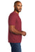 Comfort Colors Mens Short Sleeve Crewneck T-Shirt w/ Pocket Chili Red Side