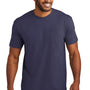 Comfort Colors Mens Short Sleeve Crewneck T-Shirt w/ Pocket - Grape Purple