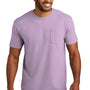 Comfort Colors Mens Short Sleeve Crewneck T-Shirt w/ Pocket - Orchid Purple