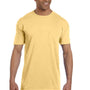Comfort Colors Mens Short Sleeve Crewneck T-Shirt w/ Pocket - Butter Yellow