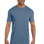 Comfort Colors Mens Short Sleeve Crewneck T-Shirt w/ Pocket - Blue Jean