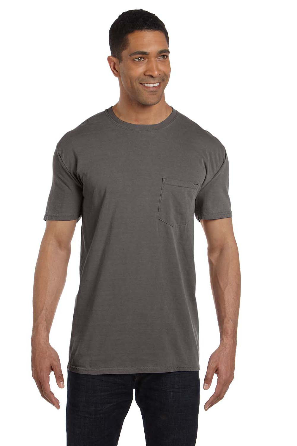 Comfort Colors 6030CC - Adult Heavyweight Pocket T-Shirt, Pepper, XL