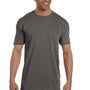 Comfort Colors Mens Short Sleeve Crewneck T-Shirt w/ Pocket - Pepper Grey