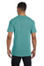 Comfort Colors 6030CC Mens Short Sleeve Crewneck T-Shirt w/ Pocket Seafoam Green Back