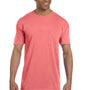 Comfort Colors Mens Short Sleeve Crewneck T-Shirt w/ Pocket - Watermelon Pink