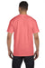 Comfort Colors 6030CC Mens Short Sleeve Crewneck T-Shirt w/ Pocket Watermelon Pink Back