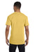 Comfort Colors 6030CC Mens Short Sleeve Crewneck T-Shirt w/ Pocket Mustard Yellow Back