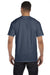 Comfort Colors 6030CC Mens Short Sleeve Crewneck T-Shirt w/ Pocket Denim Blue Back