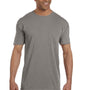 Comfort Colors Mens Short Sleeve Crewneck T-Shirt w/ Pocket - Grey