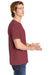 Comfort Colors 6030CC Mens Short Sleeve Crewneck T-Shirt w/ Pocket Brick Red Side