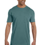 Comfort Colors Mens Short Sleeve Crewneck T-Shirt w/ Pocket - Blue Spruce