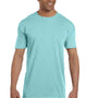 Comfort Colors Mens Short Sleeve Crewneck T-Shirt w/ Pocket - Chalky Mint