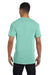 Comfort Colors 6030CC Mens Short Sleeve Crewneck T-Shirt w/ Pocket Island Reef Green Back