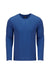Next Level 6071 Mens Jersey Long Sleeve Crewneck T-Shirt Royal Blue Front