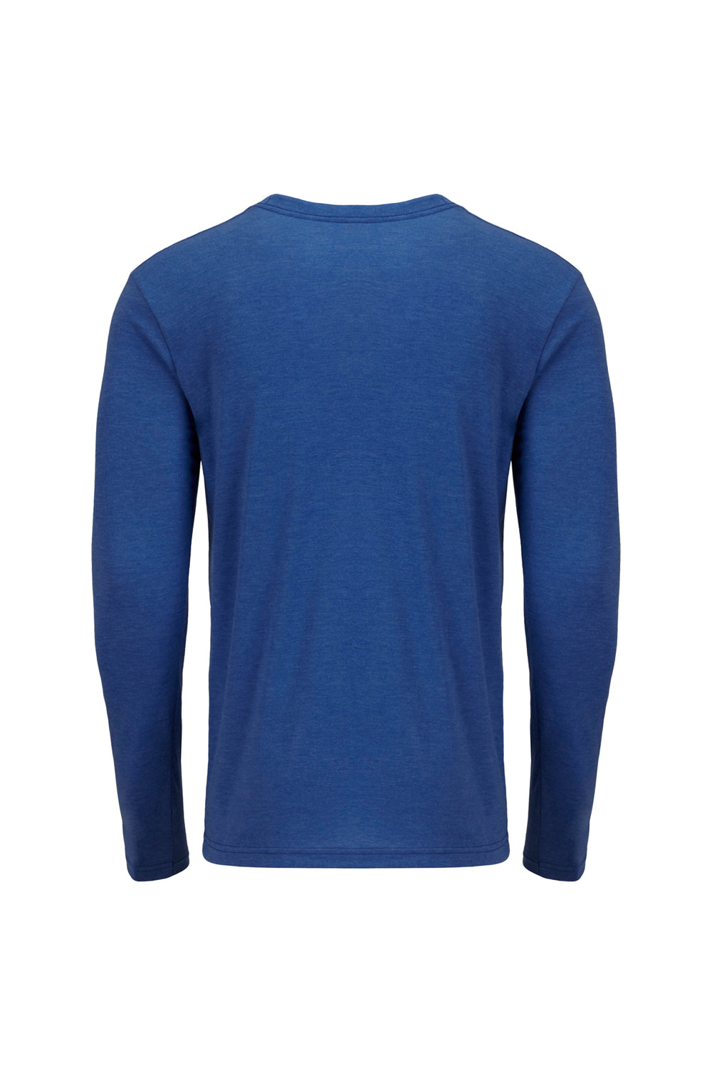 Next Level 6071 Mens Jersey Long Sleeve Crewneck T-Shirt Royal Blue Back
