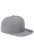 Yupoong 6089 Mens Adjustable Hat Silver Grey Front