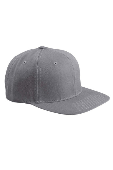 Yupoong 6089 Mens Adjustable Hat Dark Grey Front