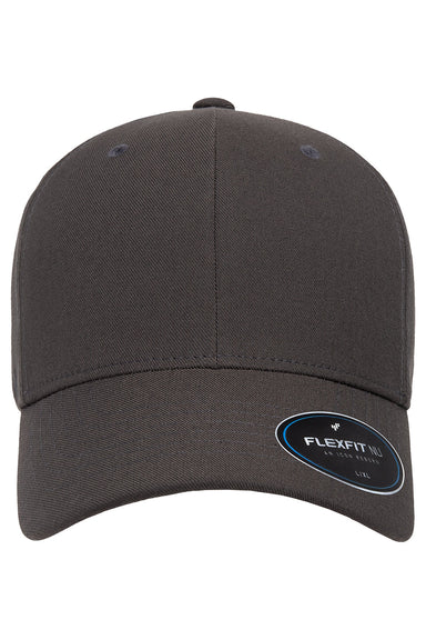 Flexfit 6100NU Mens NU Flexfit Hat Dark Grey Front