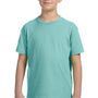 LAT Youth Fine Jersey Short Sleeve Crewneck T-Shirt - Chill Blue