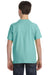 LAT 6101 Youth Fine Jersey Short Sleeve Crewneck T-Shirt Chill Blue Back